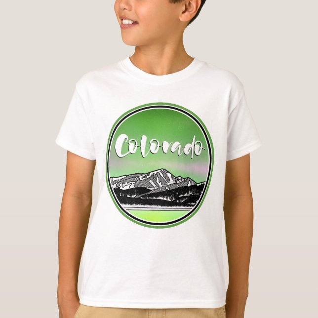 Camiseta Montanhas do Colorado (Frente)