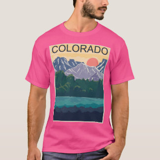 Camiseta Montanhas Do Colorado Ativas