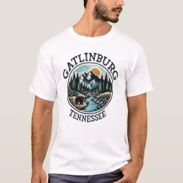 Camiseta Montanhas do Enfumaçado do Excelente de Gatlinburg