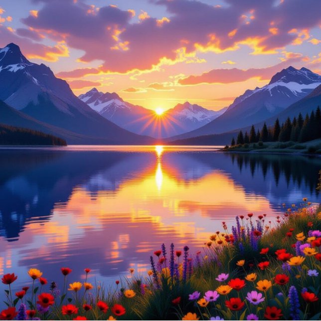 Camiseta Montanhas do Enfumaçado do excelente Sunset (Criador carregado)