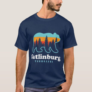 Camiseta Montanhas do Enfumaçado do Urso do Tennessee Gatli