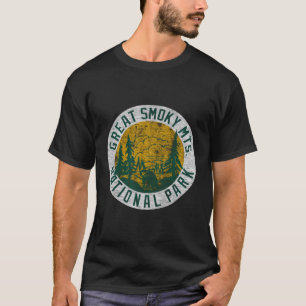 Camiseta Montanhas do Enfumaçado excelente Parque Nacional 