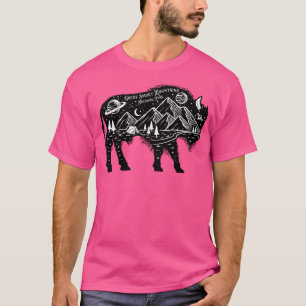 Camiseta Montanhas do Enfumaçado excelente Parque Nacional