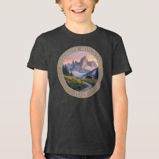 Camiseta Montanhas Dolomitas Itália