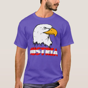 Camiseta Montanhas dos Alpes de Águia Feriados na Áustria,