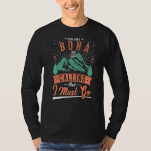 Camiseta Montanhas dos Estados Unidos escalam chamando para