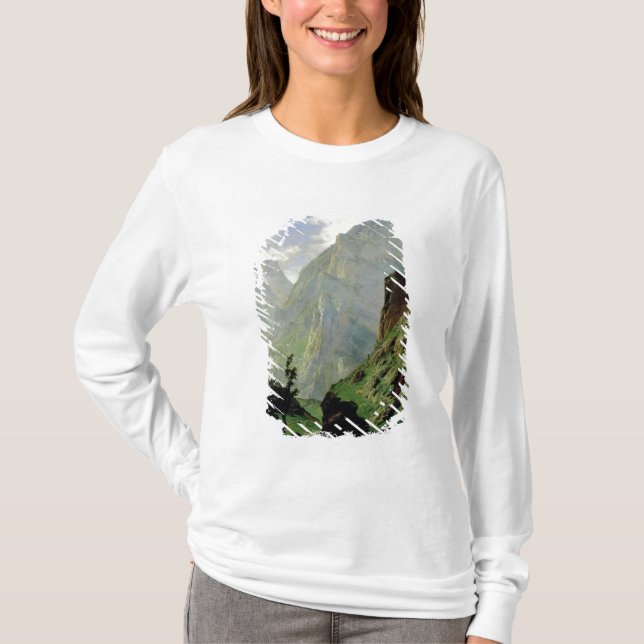 Camiseta Montanhas em Europa, 1876 (Frente)
