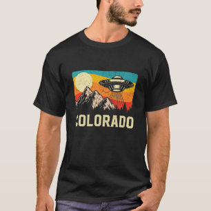 Camiseta Montanhas Espaciais da Alienígena OFO do Colorado