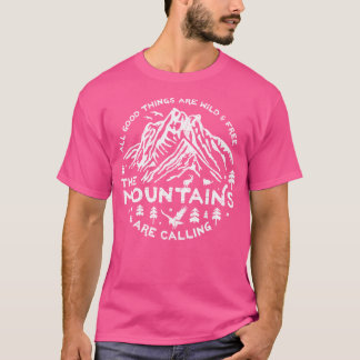 Camiseta Montanhas estão chamando
