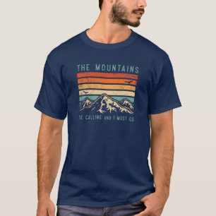 Camiseta Montanhas estão chamando