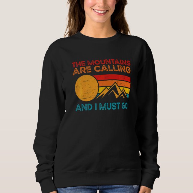 Camiseta Montanhas Estão Chamando Eu Devo Ir Esquiando (Frente)