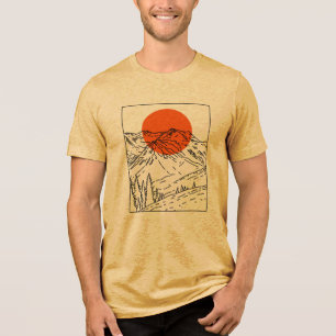 Camiseta Montanhas – Explore as Alturas Selvagens