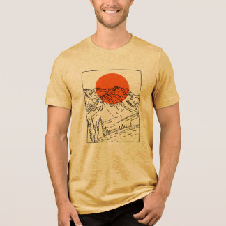 Camiseta Montanhas – Explore as Alturas Selvagens