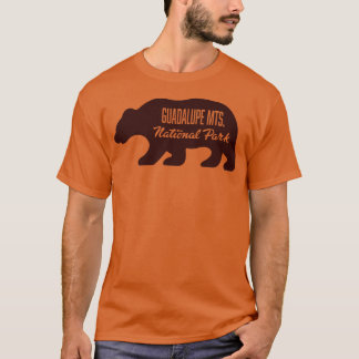Camiseta Montanhas Guadalupe Parque Nacional Urso Castanho
