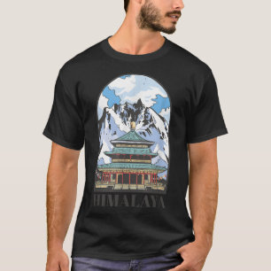 Camiseta Montanhas Himalaya Montanheira Everest Himal