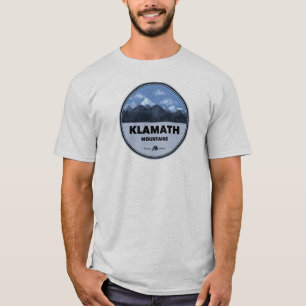 Camiseta Montanhas Klamath Califórnia Oregon Acampamento