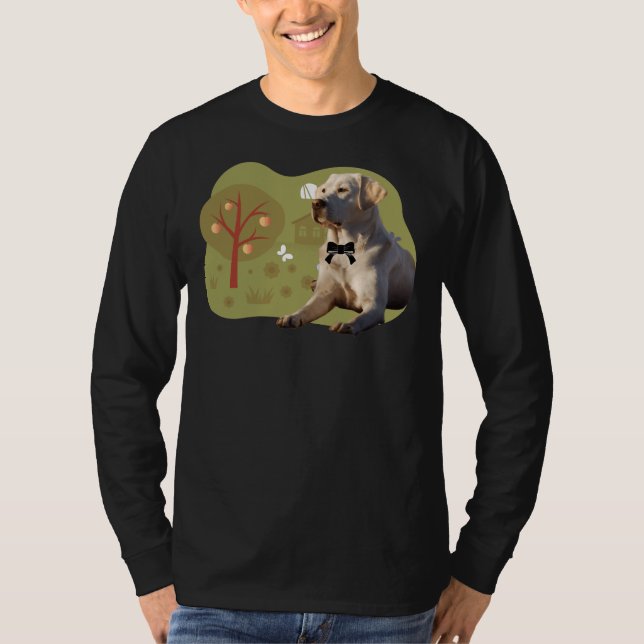 Camiseta Montanhas Labrador Retriever (Frente)