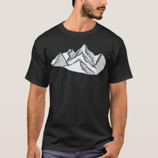 Camiseta Montanhas Nevadas Ativas