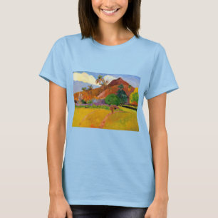 Camiseta 'Montanhas no Taiti' - Camisa-T Paul Gauguin