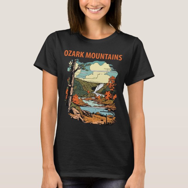 Camiseta Montanhas Ozark (Frente)
