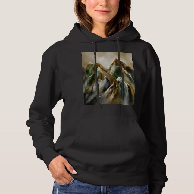 Camiseta Montanhas Pintadas (Frente)