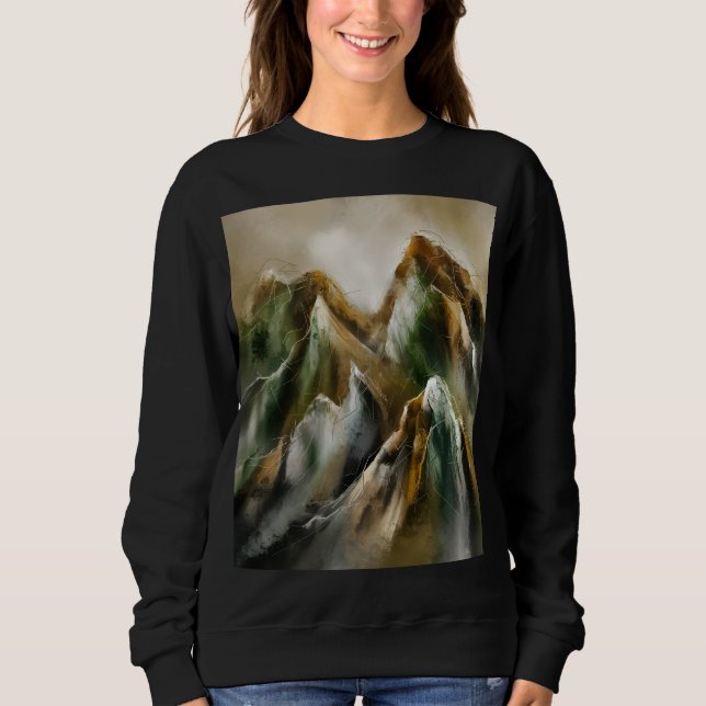 Camiseta Montanhas Pintadas (Frente)