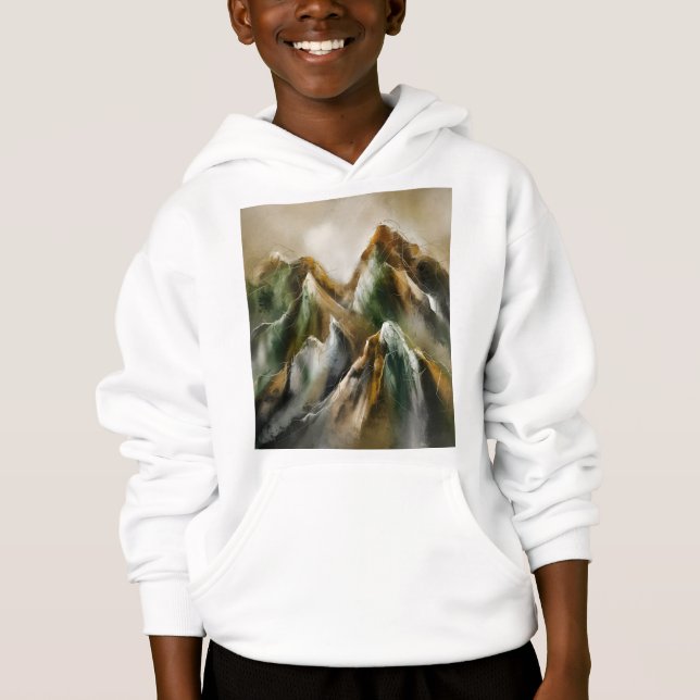 Camiseta Montanhas Pintadas (Frente)