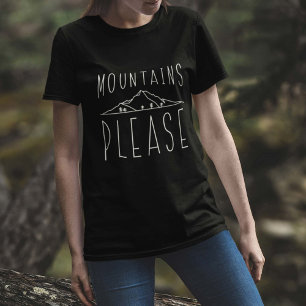 Camiseta Montanhas, por favor