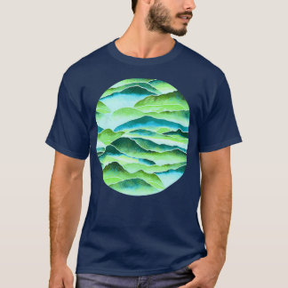 Camiseta Montanhas Radiantes da Floresta Tropical