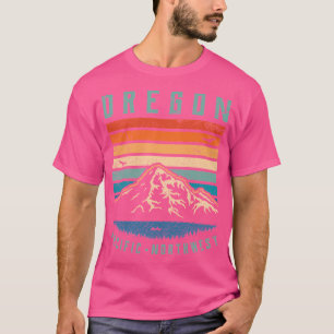 Camiseta Montanhas Retro do Oregon