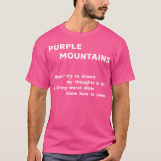 Camiseta Montanhas Roxas Inspiradas Ativas