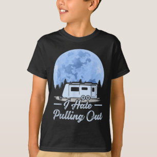 Camiseta Montanhas Rv Van Odeio Tirar Acampando 