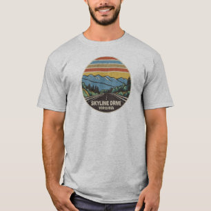 Camiseta Montanhas Skyline Drive Shenandoah Virginia