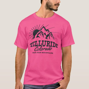 Camiseta Montanhas Telluride Colorado San Juan Ativas