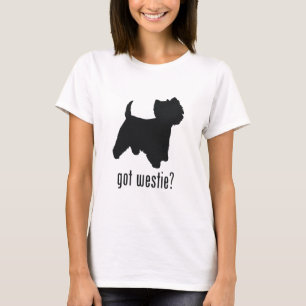 Camiseta Montanhas Terrier branco ocidentais