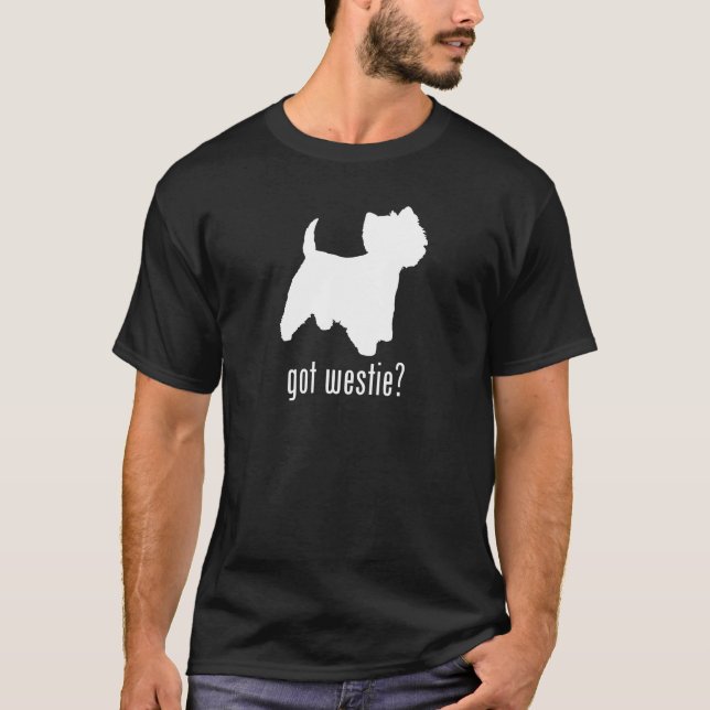 Camiseta Montanhas Terrier branco ocidentais (Frente)
