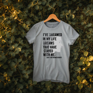 Camiseta Montanhas Tormentosas - 'Sonhei durante a minha vi