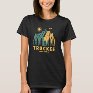 Camiseta Montanhas Truckees California Caminhando ao ar liv