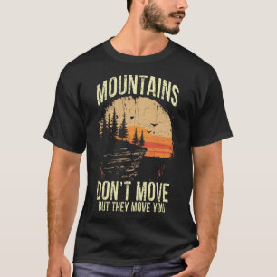 Camiseta Montanhas Vintage Aventura Retro