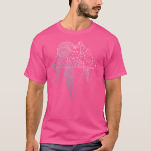 Camiseta Montanhas Vintage Escalando Pedras Escalando