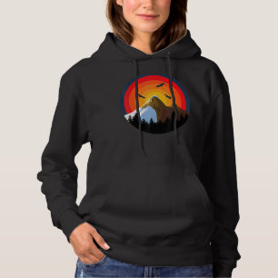 Camiseta Montanhas Vintage Forest Camper Nature Fans Viagem