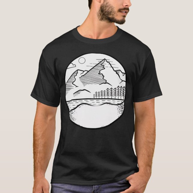 Camiseta Montanhas Vista Ativa (Frente)