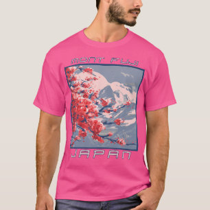 Camiseta Montanheira Fuji Monta Japão Caminhando