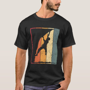 Camiseta Montanheira Vintage Subindo na Bouldering