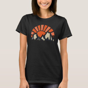 Camiseta Montanheiras Retro-Caminhantes Campas De Hiker No