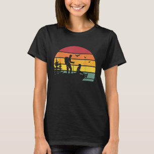 Camiseta Montanhistas De Montagem De Eixos Da Vintagem De P