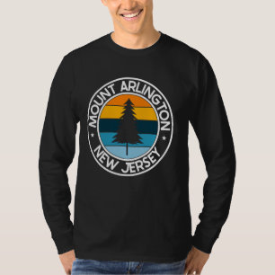 Camiseta Montar Arlington New Jersey NJ EUA City Pride Retr