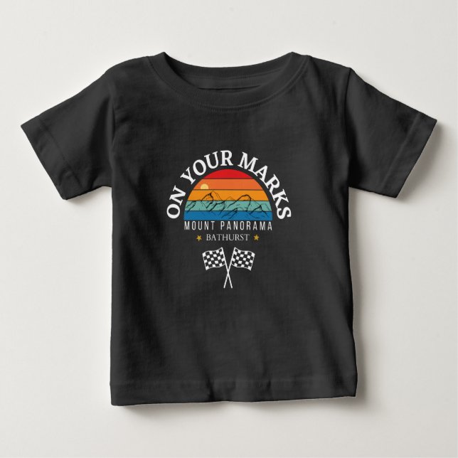 Camiseta montar panorama Bathurst, Austrália (Frente)