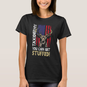 Camiseta montaria de taxidermia e caça de animais caçadores