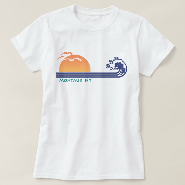 Camiseta Montauk NY (Frente do Design)